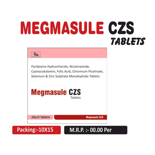 Pyridoxine Hydrochloride+ Nicotinamide+ Cyanocobalamin+ Folic Acid+ Chromium Picolinate+ Selenium