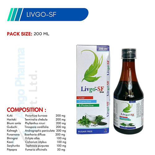 LIVGO-SF SYRUP (SUGER FREE)