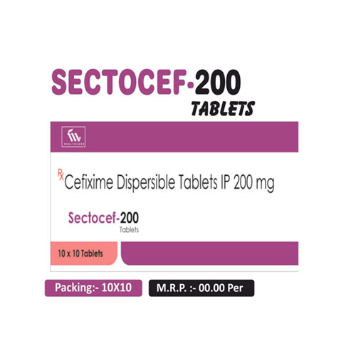 Cefixime 200mg Tablets