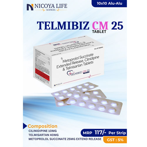 TELMIBIZ-CM 25 TABLETS