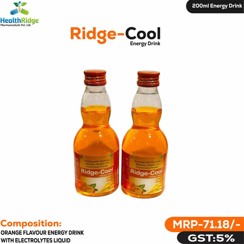RIDGECOOL LIQUID ENERGY DRINK