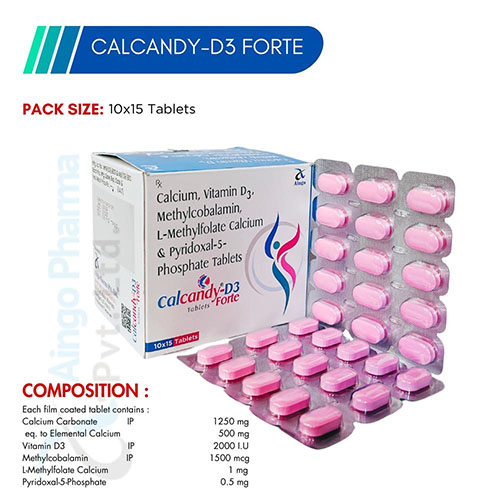 CALCANDY-D3 FORTE TABLETS