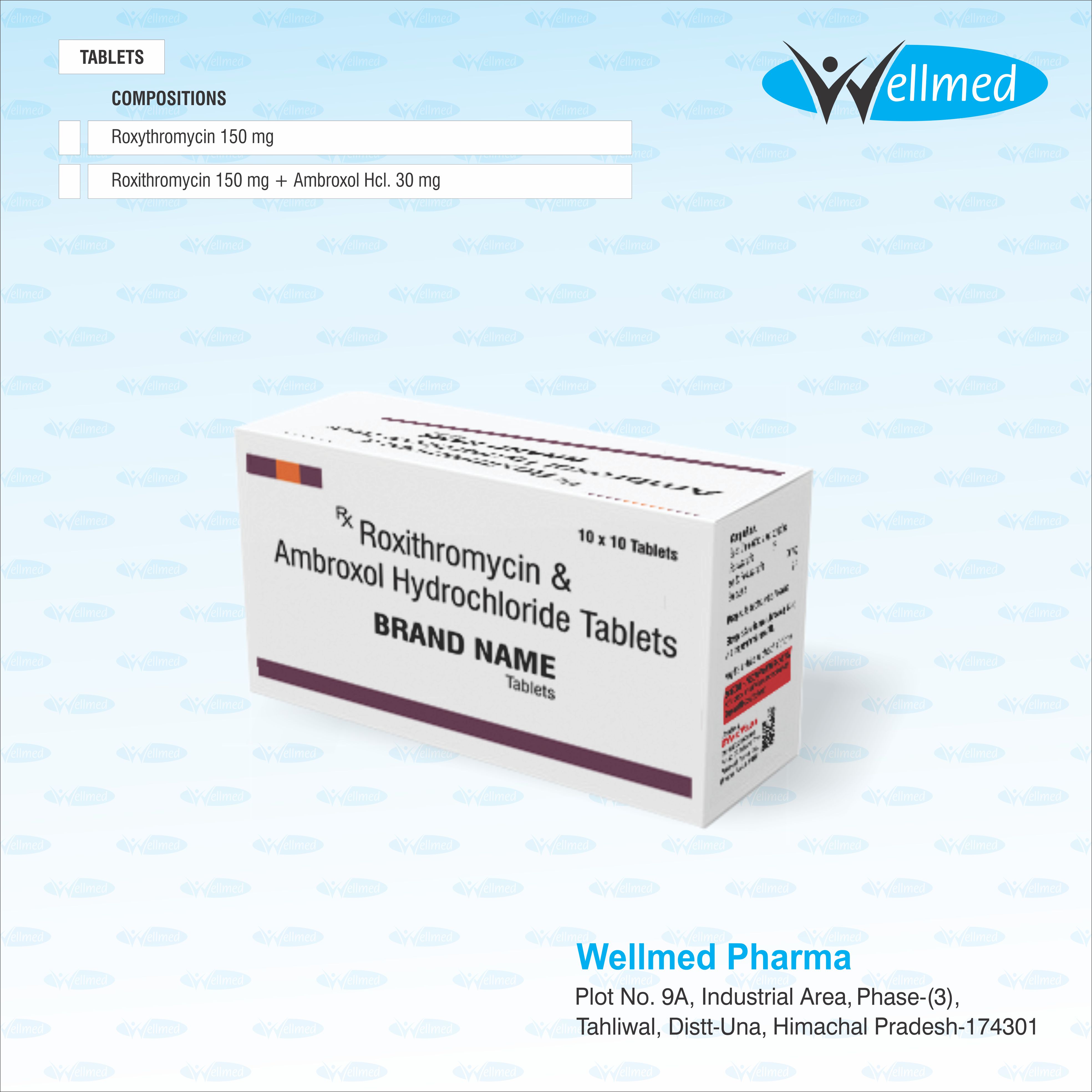 Roxithromycin   Ambroxol Hcl