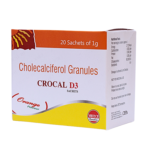 CROCAL-D3 SACHETS