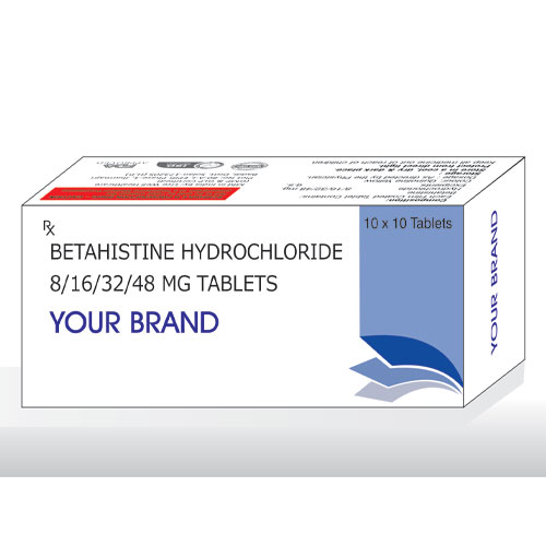 Betahistine Hydrochloride 32mg Sustained Release Tablets