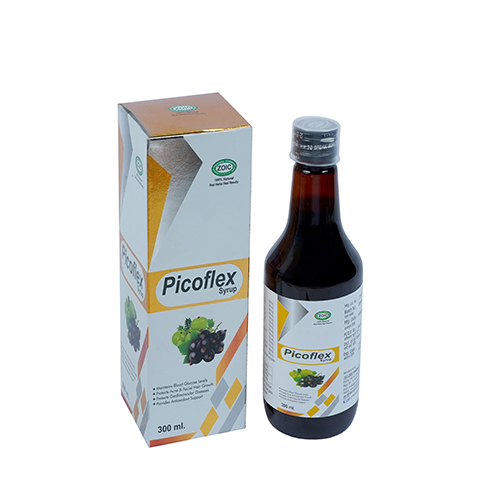 PICOFLEX(MAINTAIN BLOOD GLUCOSE LEVEL, PROTECT ACNE, FACIAL HAIR GROWTH) Syrup