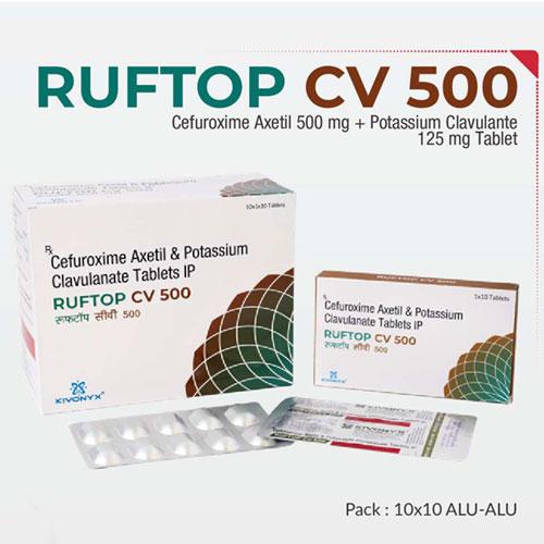 RUFTOP-CV 500 Tablets