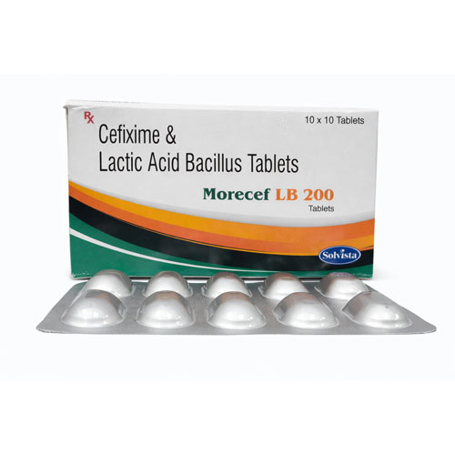 MORECEF-LB 200 TABLETS