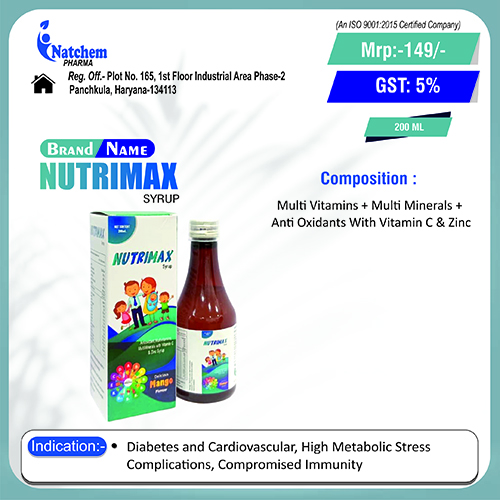 NUTRIMAX SYRUP (200ml)