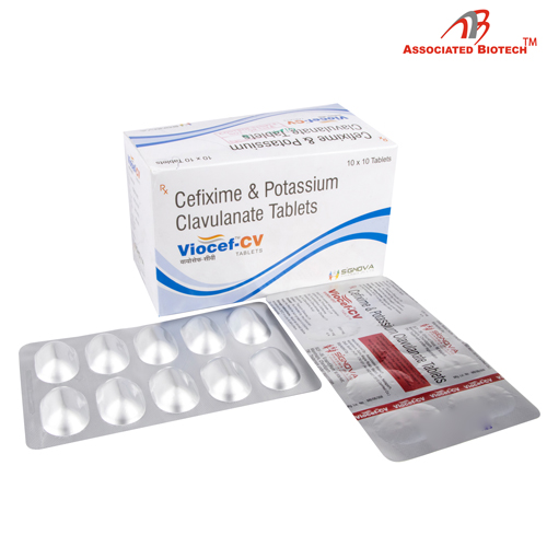 Cefixime 100mg + Clavulanic Acid - 62.5 mg Tablets