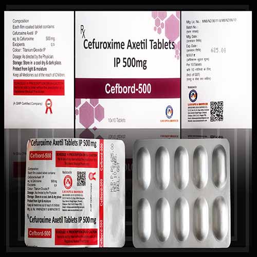 antibioticCefbord-500 Tablets
