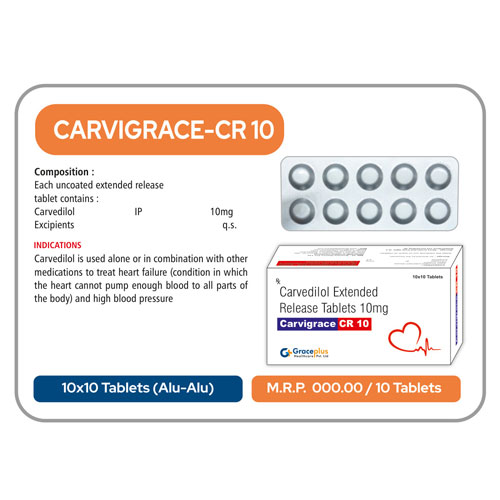 CARVIGRACE CR-10 TABLETS