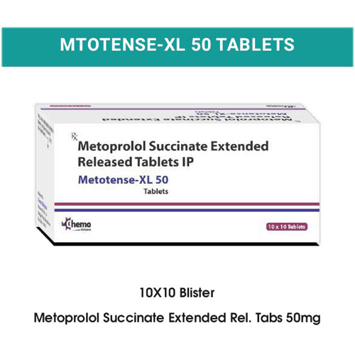 METOTENSE-XL 50 TABLETS