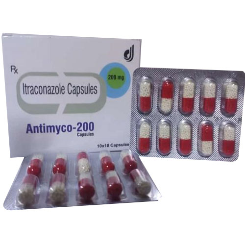 Itraconazole 100 mg/200 mg Capsules