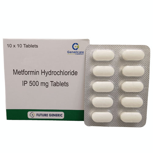 Metformin Hydrochloride 500mg Tablets