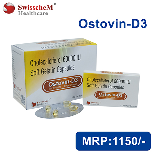 OSTOVIN-D3 SOFTGEL CAPSULES