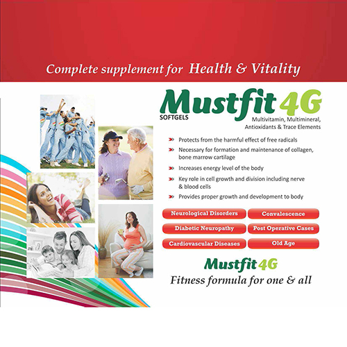 MUSTFIT-4G Softgel Capsules