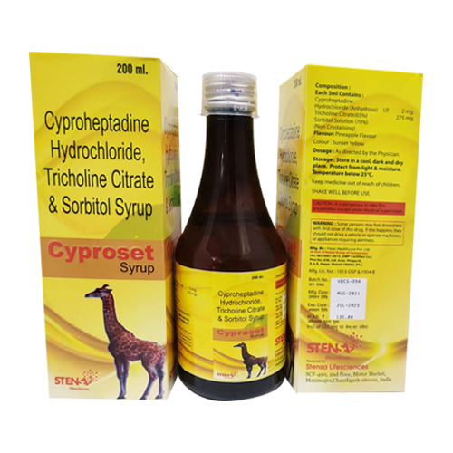CYPROSET 200ml Syrup