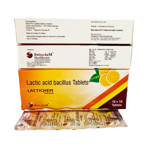 LACTICHEM TABLETS (Strips)
