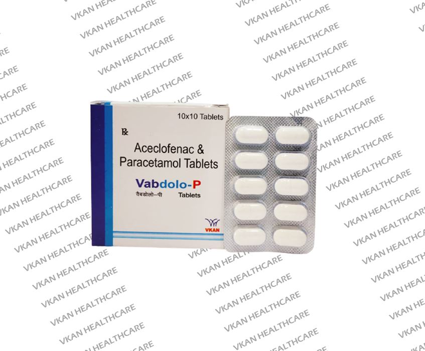 Aceclofenac 100 mg  Paracetamol 325 mg