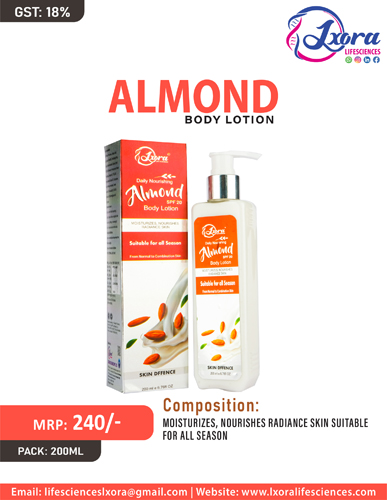 LXORA'® ALMOND BODY Lotion