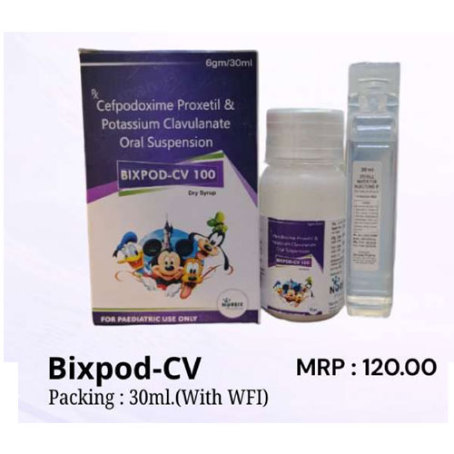 Bixpod-CV 100 Dry Syrup