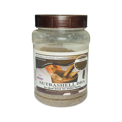 NUTRASHELL-DHA PROTEIN POWDER (Granules in Chocolate Flavour)