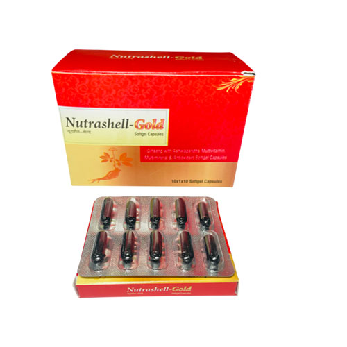 NUTRASHELL-GOLD SOFTGEL CAPSULES