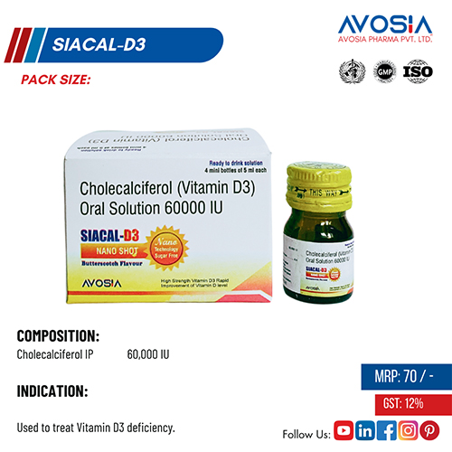 SIACAL-D3 Nano Shots