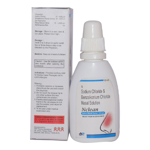 NCLEAN Nasal Drops