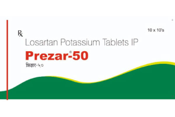 PREZAR- 50 TABLETS