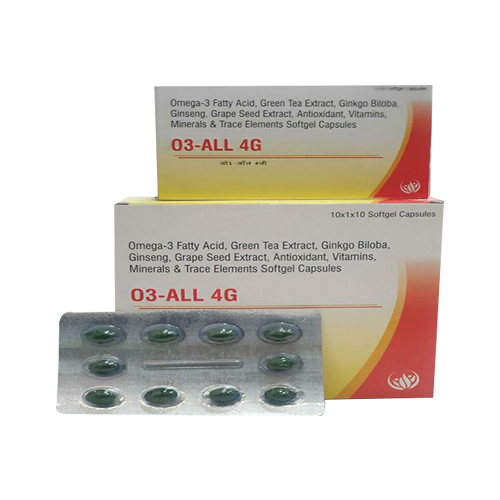 O3-ALL 4G Softgel Capsules