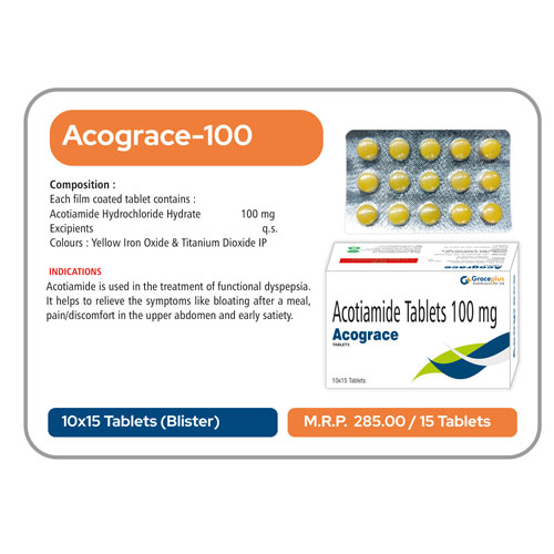 ACOGRACE-100 TABLETS