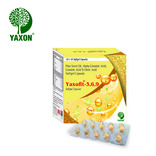 YAXOFIT 3,6,9 SOFTGEL CAPSULES