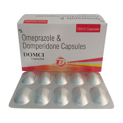 Omeprazole 20mg + Domperidone 10mg Capsules