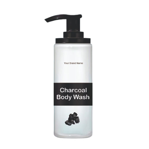 Charcoal body wash
