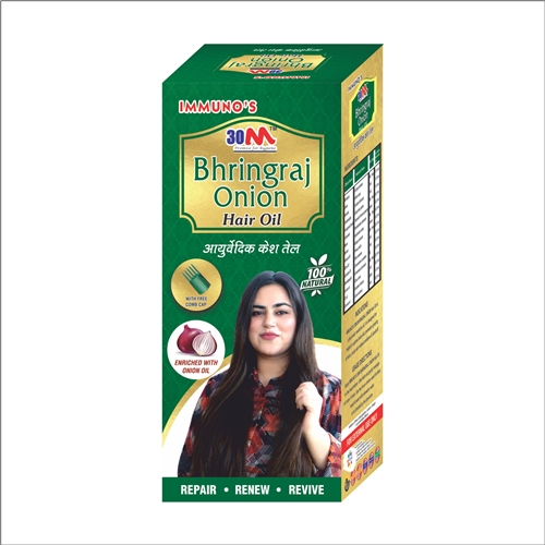 30M BHRINGRAJ ONION Hair Oil (Ayurvedic)