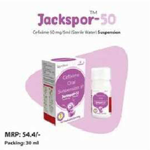 Jackspor-50 Dry Syrup