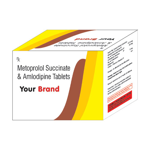 Metoprolol Succinate + Amlodipine Tablets