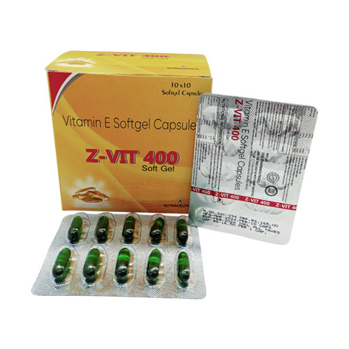 VITAMIN E (D ALPHA TOCHOPHEROL) 400 I.U. SOFTGEL CAPSULES