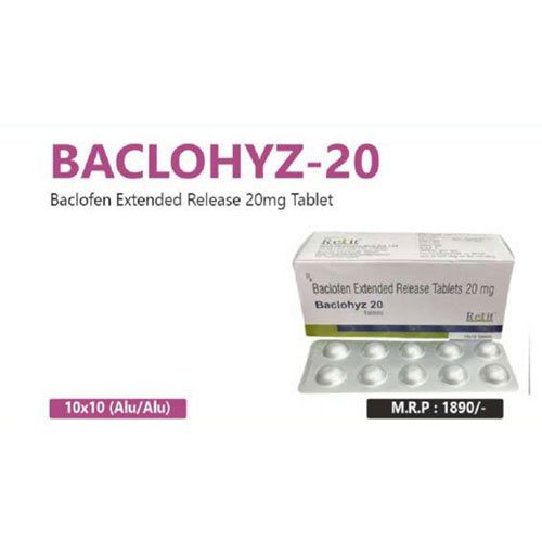 BACLOHYZ-20 TABLETS