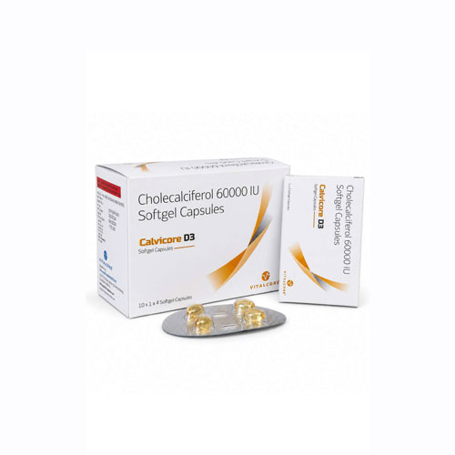 CALVICORE D3 SOFTGEL CAPSULES