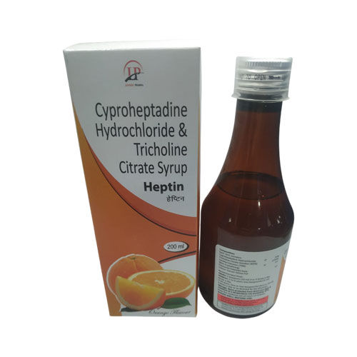 Cyproheptadine + Tricholine Citrate Syrup