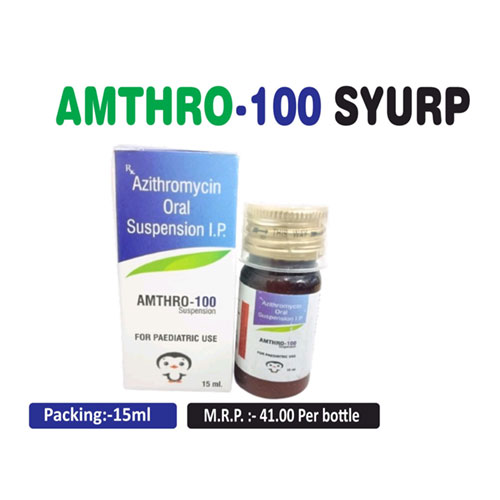 Azithromycin 100/ 5ML Suspension