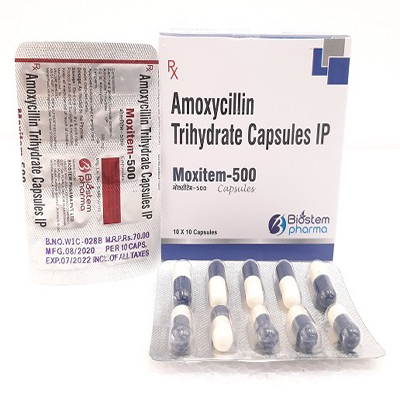 MOXITEM-500 Capsules