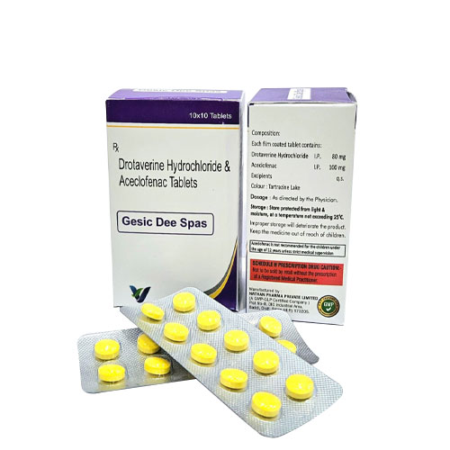 Gesic Dee Spas Tablets