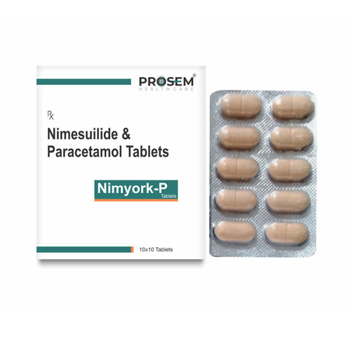 Nimesulide 100mg + Paracetamol 325mg Tablets