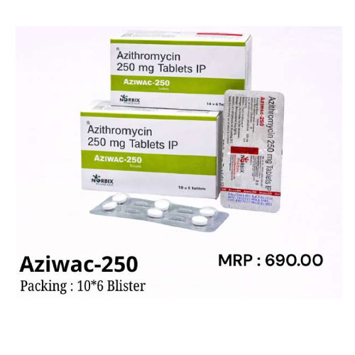 Aziwac-250 Tablets