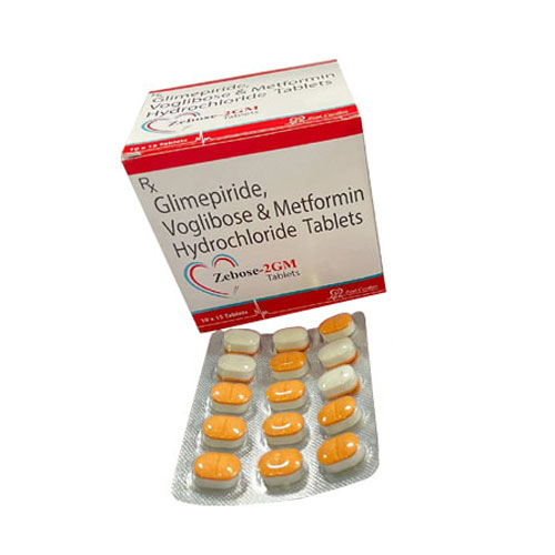 ZEBOSE-2GM Tablets (Bilayer Tablet)