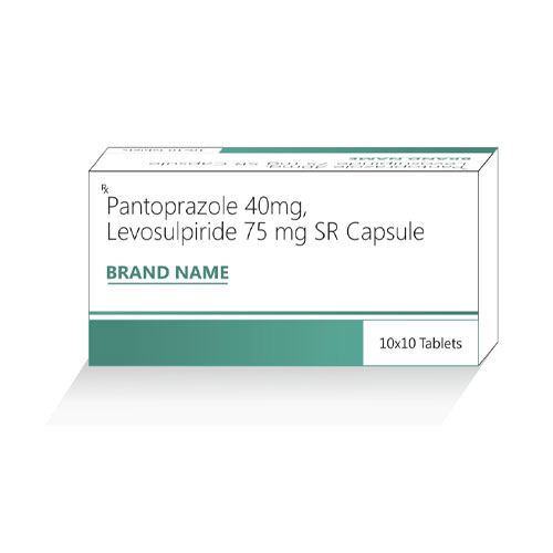 Pantoprazole 40mg + Levosulpiride 75mg SR Capsules